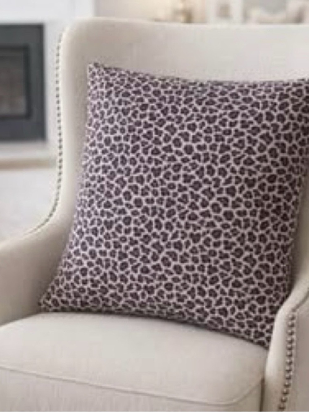 Leopard Throw Pillow / Animal Print / Exotic / Home Decor